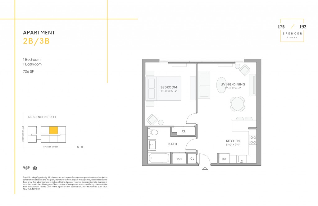 175 Spencer Street 3-B Bedford Stuyvesant Brooklyn NY 11205