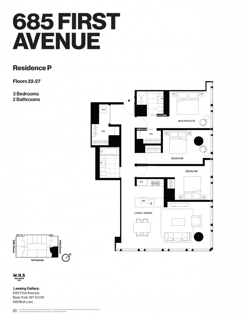 685 First Avenue 23-P Murray Hill New York NY 10016